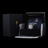 Vulcain 680174A57.BAR200 Skindiver GMT White Luminova Beige image 6 thumbnail