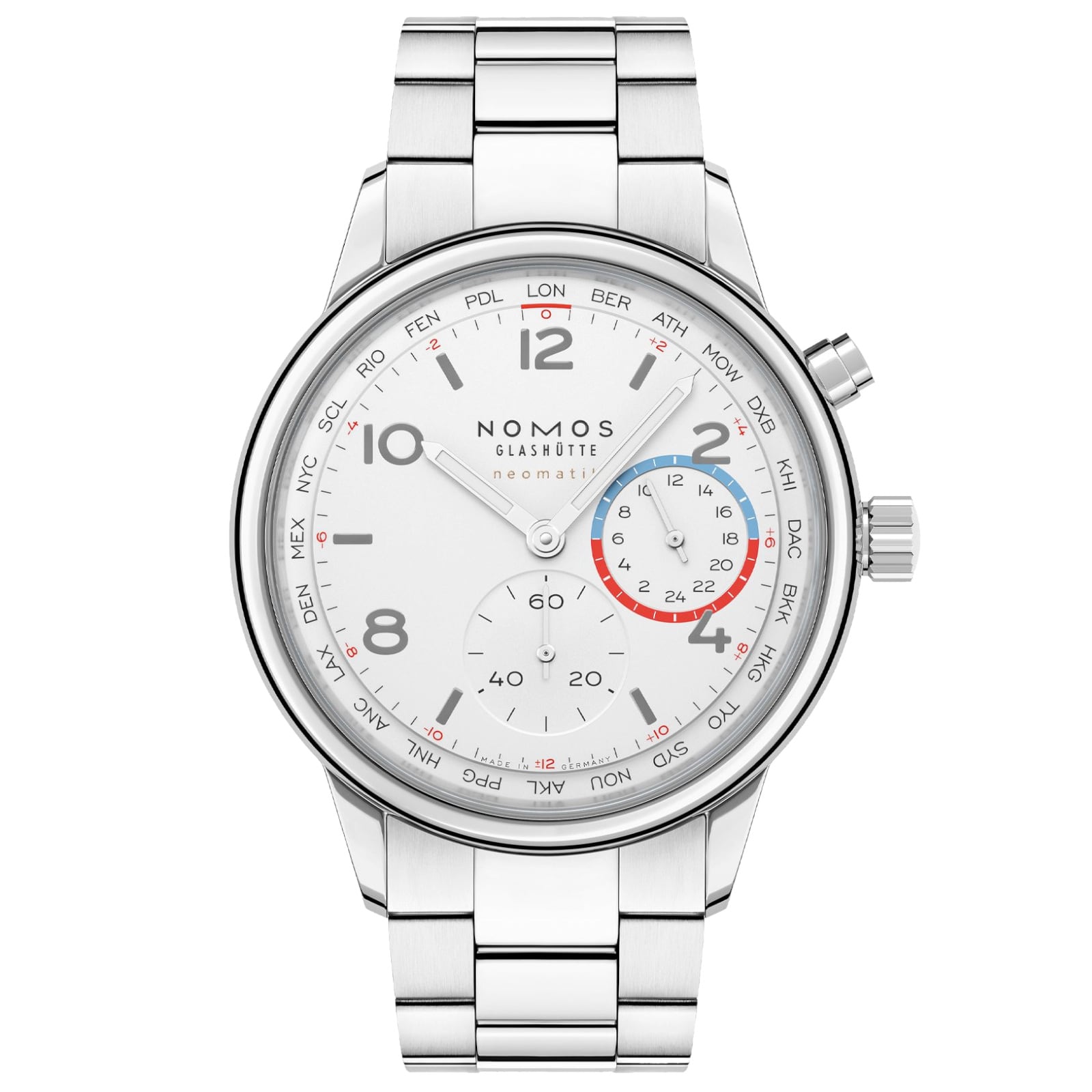 NOMOS Glashütte Club Sport Neomatic Worldtimer