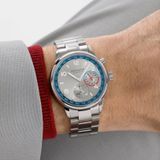 NOMOS Glashütte Club Sport Neomatik Worldtimer Silver image 10 thumbnail