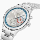 NOMOS Glashütte Club Sport Neomatik Worldtimer Silver image 2 thumbnail