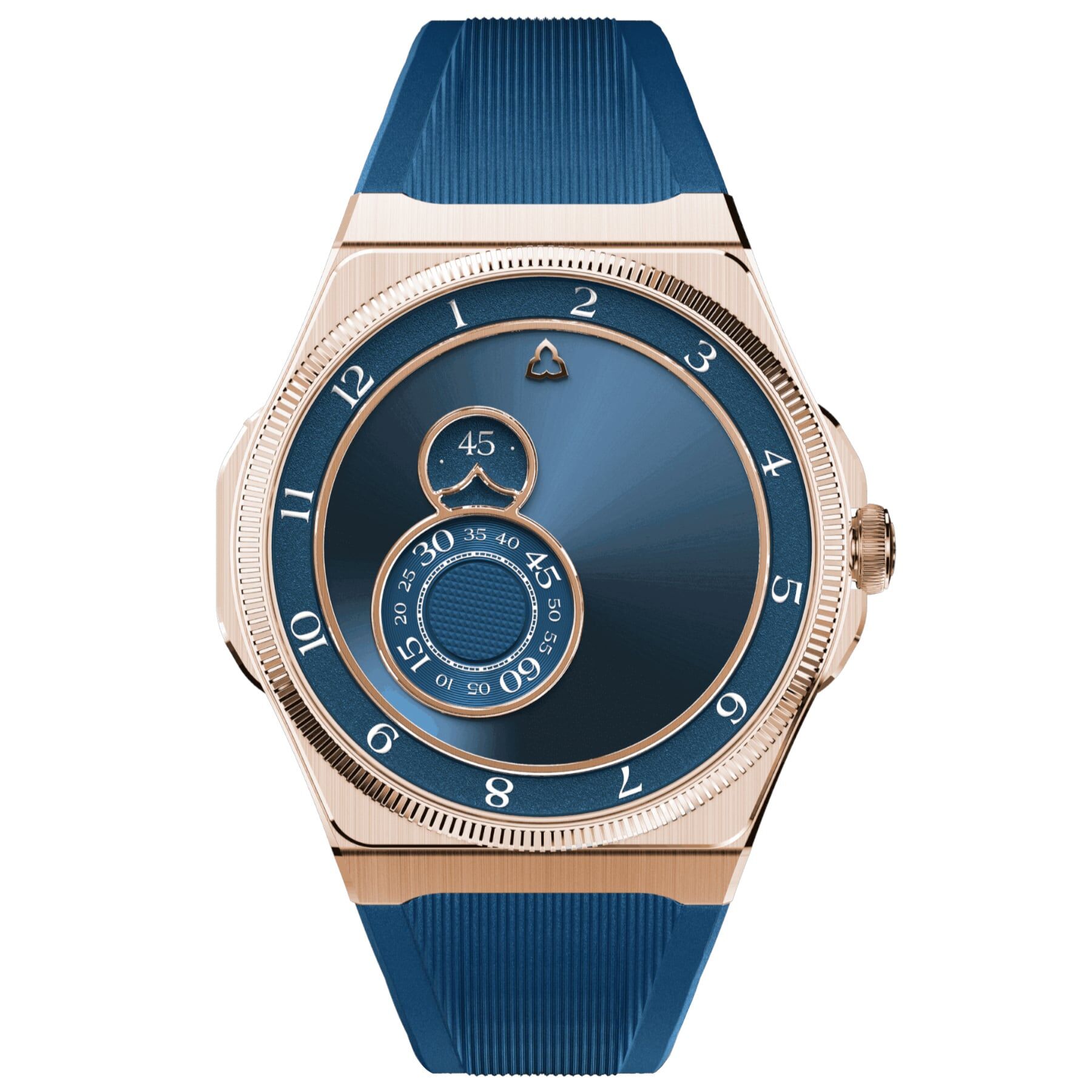 Trilobe Trente-Deux Sunray Blue Rose Gold