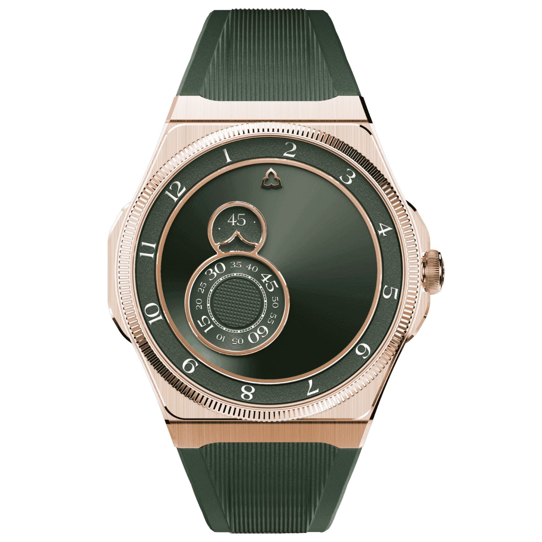 Trilobe Trente-Deux Sunray Green Rose Gold