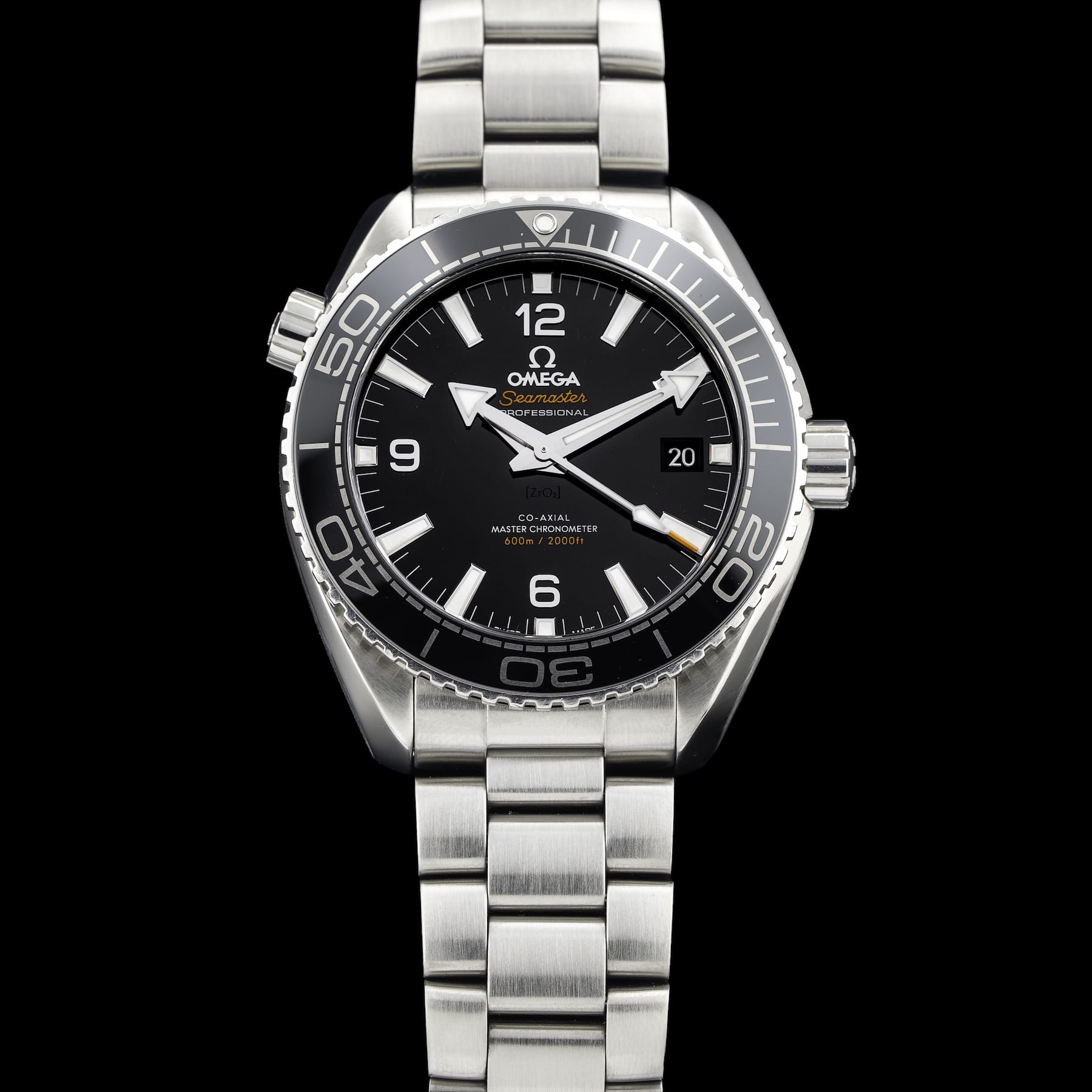 Omega Seamaster Planet Ocean Black Dial 215.30.44.21.01.001