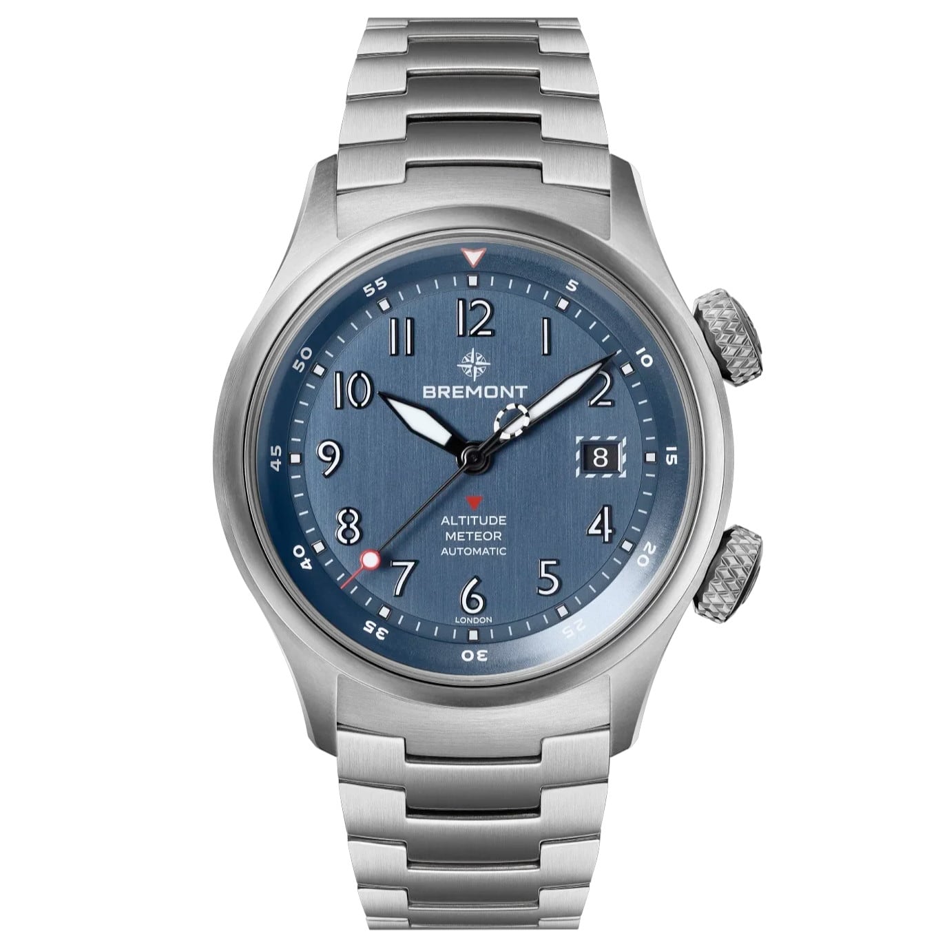 Bremont Altitude MB Meteor Blue Dial Blue Barrel On Bracelet