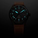 Bremont HMAF Altitude 39mm Date Steel Cerakote Black on Leather Strap image 4 thumbnail