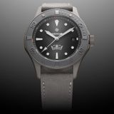 Bremont HMAF Supermarine 300M Grey Stainless Steel on Leather Strap image 7 thumbnail
