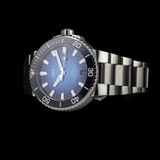 Oris Aquis Date Calibre 400 Bi-Color Blue Dial on Bracelet image 3 thumbnail