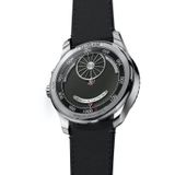 Haute Rive Honoris I Stainless Steel Black Enamel Dial Fluted Bezel image 1 thumbnail