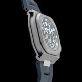 Bell & Ross BR-X5 Black Titanium on Strap BRX5R-BL-TI/SRB image 1 thumbnail