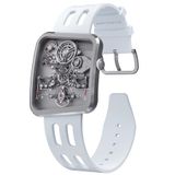 Behrens Ultra-light 20G Grey on White Fluoroelastomer Strap image 1 thumbnail
