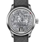 Sartory Billard SB10 Jump Hour Meteorite On Strap image 4 thumbnail