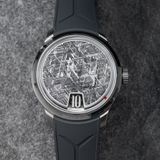 Sartory Billard SB10 Jump Hour Meteorite On Strap image 8 thumbnail