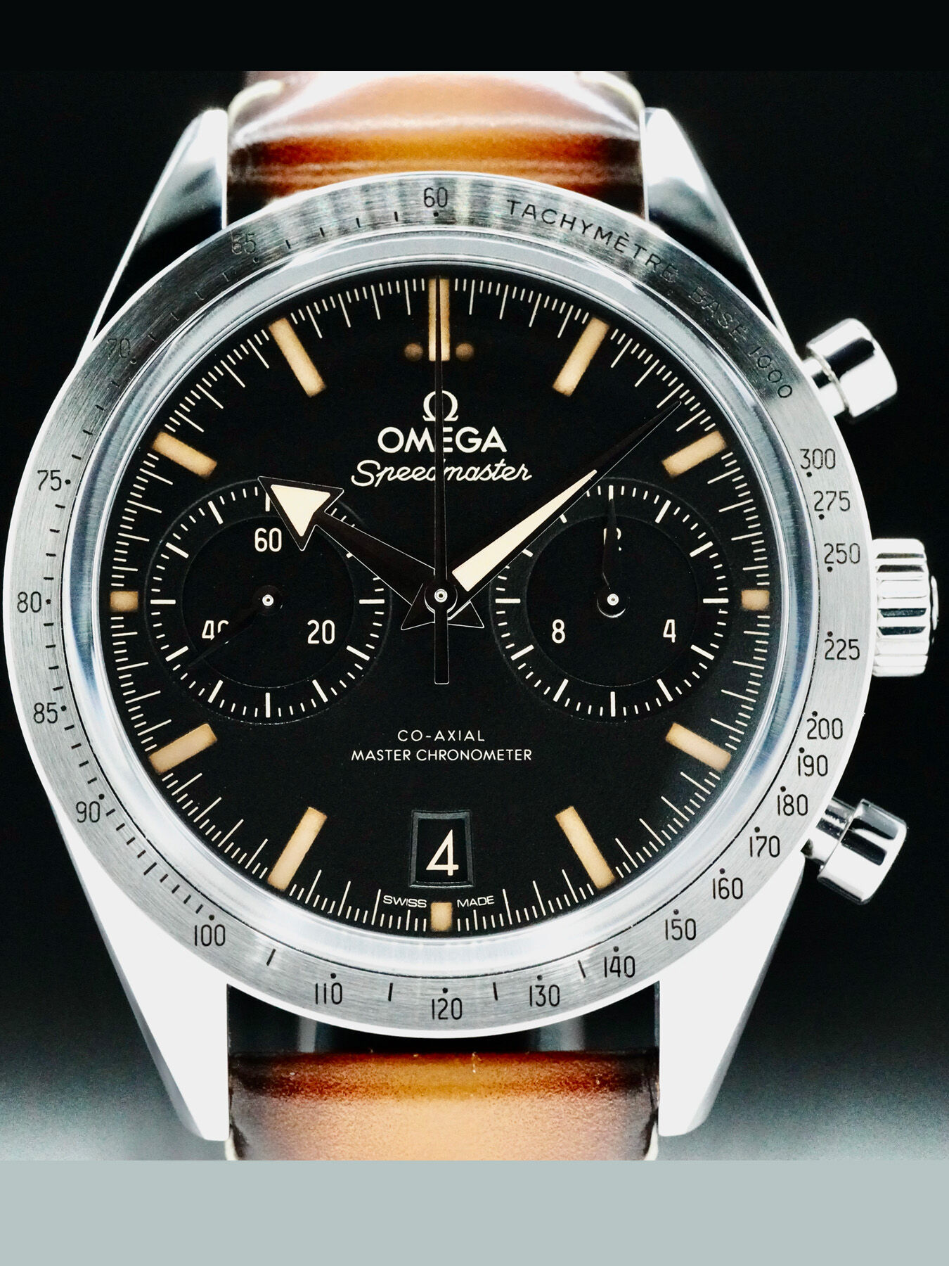 Omega Speedmaster 57 Coaxial Chronometer Chronograph Black Dial 40.5mm 332.12.41.51.01.001