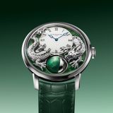 Arnold & Son Luna Magna Platinum Dragon Verdite 1LMAX.Z05A.C1437C image 3 thumbnail