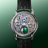 Arnold & Son Luna Magna Platinum Dragon Verdite 1LMAX.Z05A.C1437C image 1 thumbnail