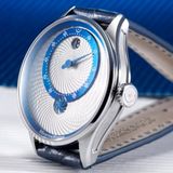 MeisterSinger Souscription Panthero Jumping Hour Guilloché SOUS-PTJHG927B image 1 thumbnail