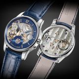 Moritz Grossmann Backpage Tremblage Platinum Blue Meteor MG-003979 image 2 thumbnail