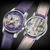 Moritz Grossmann Backpage Tremblage Platinum Violet MG-003980 image 3 thumbnail