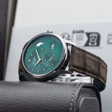 Glashütte Original PanoMaticLunar Green Dial on Leather Strap 1-90-02-13-32-62 image 6 thumbnail