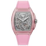 Bianchet Ultrafino Tonneau Skeleton Sapphire Pink image 1 thumbnail