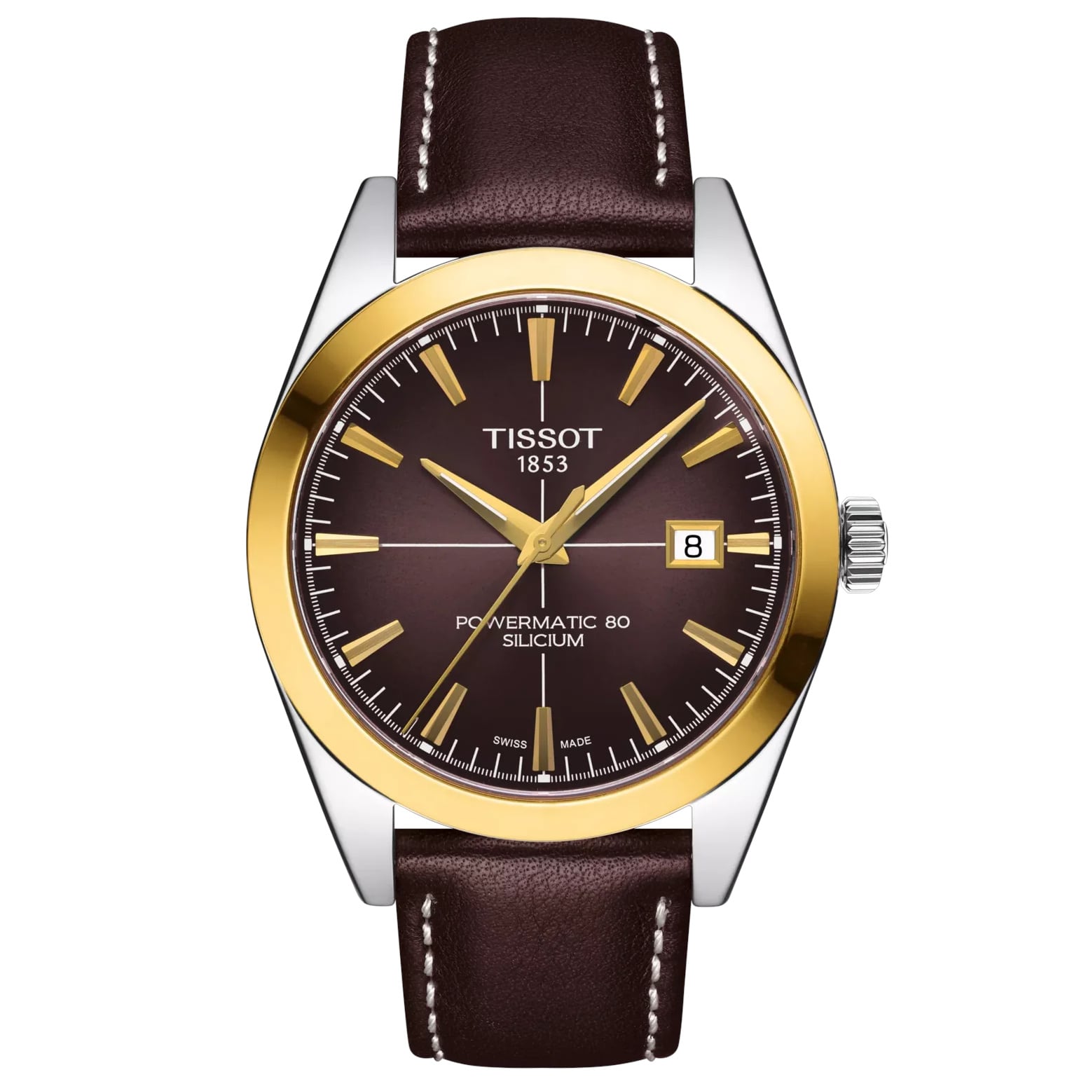 Tissot Gentleman Gold Bezel 40mm T927.407.46.291.01