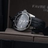 Favre Leuba 00.20308.101.06.301 Deep Raider Renaissance Grey Dial On Strap image 6 thumbnail