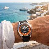 Nivada Grenchen Super Antarctic Black & Orange 32056A10 image 3 thumbnail