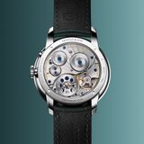 Arnold & Son HM Perpetual Moon Steel 41.5 Green Dial Green Mop 1GLBS.M01A.C1242S image 3 thumbnail
