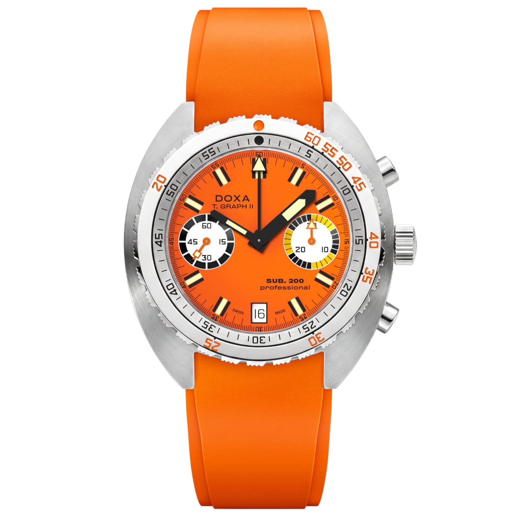 DOXA SUB 200 T.Graph II Professional on Strap 806.10.351.21