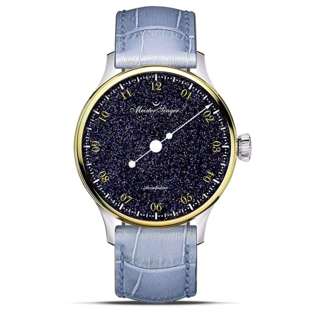 MeisterSinger Pangaea Aventurine Gold PMN9908AVLG
