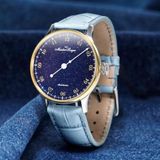 MeisterSinger Pangaea Aventurine Gold PMN9908AVLG image 2 thumbnail