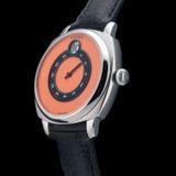 Fears Brunswick 40.5 Jump Hour Coral On Buffalo Leather Strap BS240500A114047 image 2 thumbnail