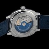 Fears Brunswick 40.5 Jump Hour Coral On Buffalo Leather Strap BS240500A114047 image 4 thumbnail