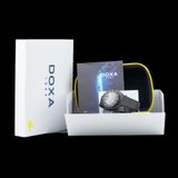 DOXA Sub 300 Carbon Aqua Lung US Divers Sharkhunter 822.70.101AQL.20 on Strap image 6 thumbnail