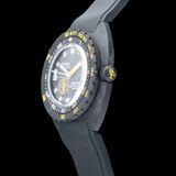 DOXA Sub 300 Carbon Aqua Lung US Divers Sharkhunter 822.70.101AQL.20 on Strap image 2 thumbnail