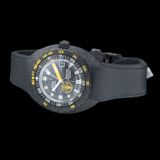 DOXA Sub 300 Carbon Aqua Lung US Divers Sharkhunter 822.70.101AQL.20 on Strap image 3 thumbnail
