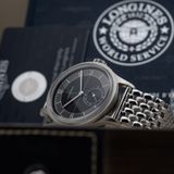 Longines Heritage Classic Sector Dial L2.828.4.53.6 image 9 thumbnail