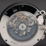 Bovet Sportster Orange Dial Steel SP0480 image 6 thumbnail