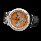 Bovet Sportster Orange Dial Steel SP0480 image 4 thumbnail
