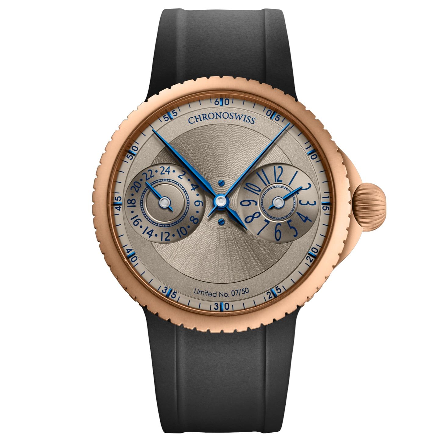 Chronoswiss Pulse GMT Frosted Guilloché Gold Ch-4221RM-GR