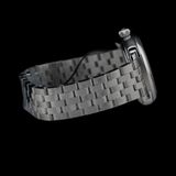 Fears BS240.500A.114.002 Brunswick 40.5 Jump Hour Coral on Stainless Steel Bracelet image 5 thumbnail