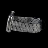 Fears BS240.500A.114.002 Brunswick 40.5 Jump Hour Coral on Stainless Steel Bracelet image 4 thumbnail
