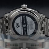 Fears BS240.500A.114.002 Brunswick 40.5 Jump Hour Coral on Stainless Steel Bracelet image 8 thumbnail