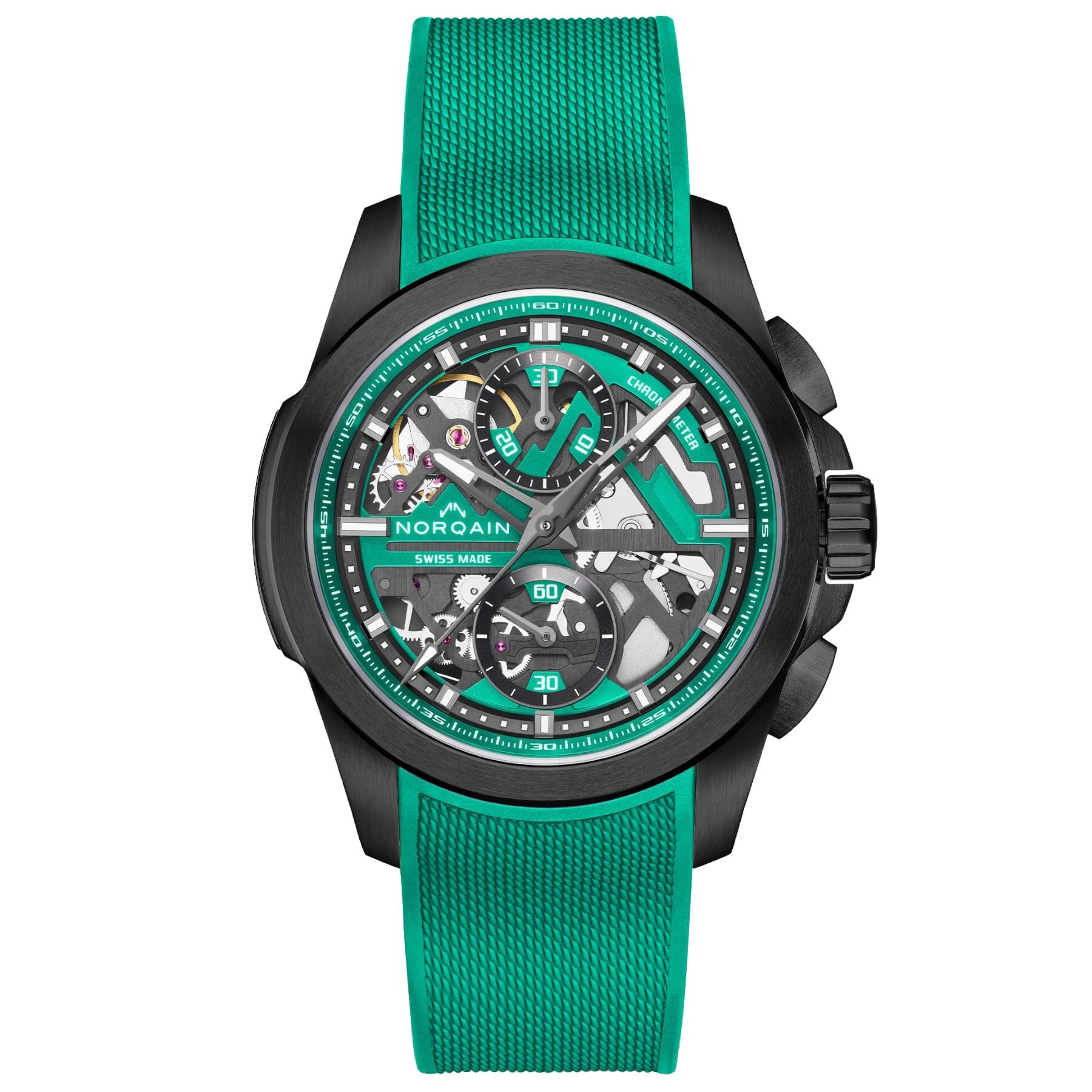 NORQAIN Independence Skeleton Chrono Limited Edition 42mm N3200.40T02.J01.R01