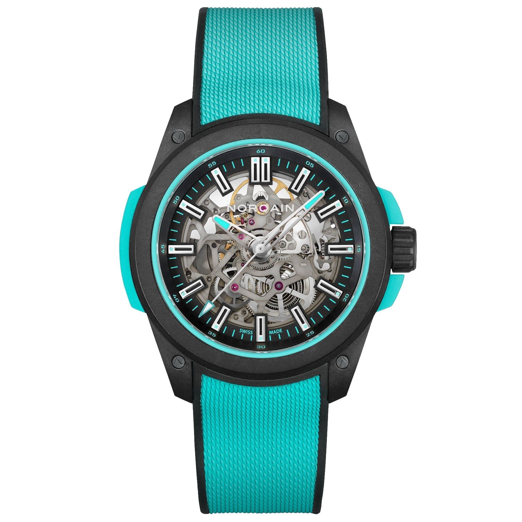 NORQAIN Wild One Skeleton 42mm N3000.07Q27.B07.R01