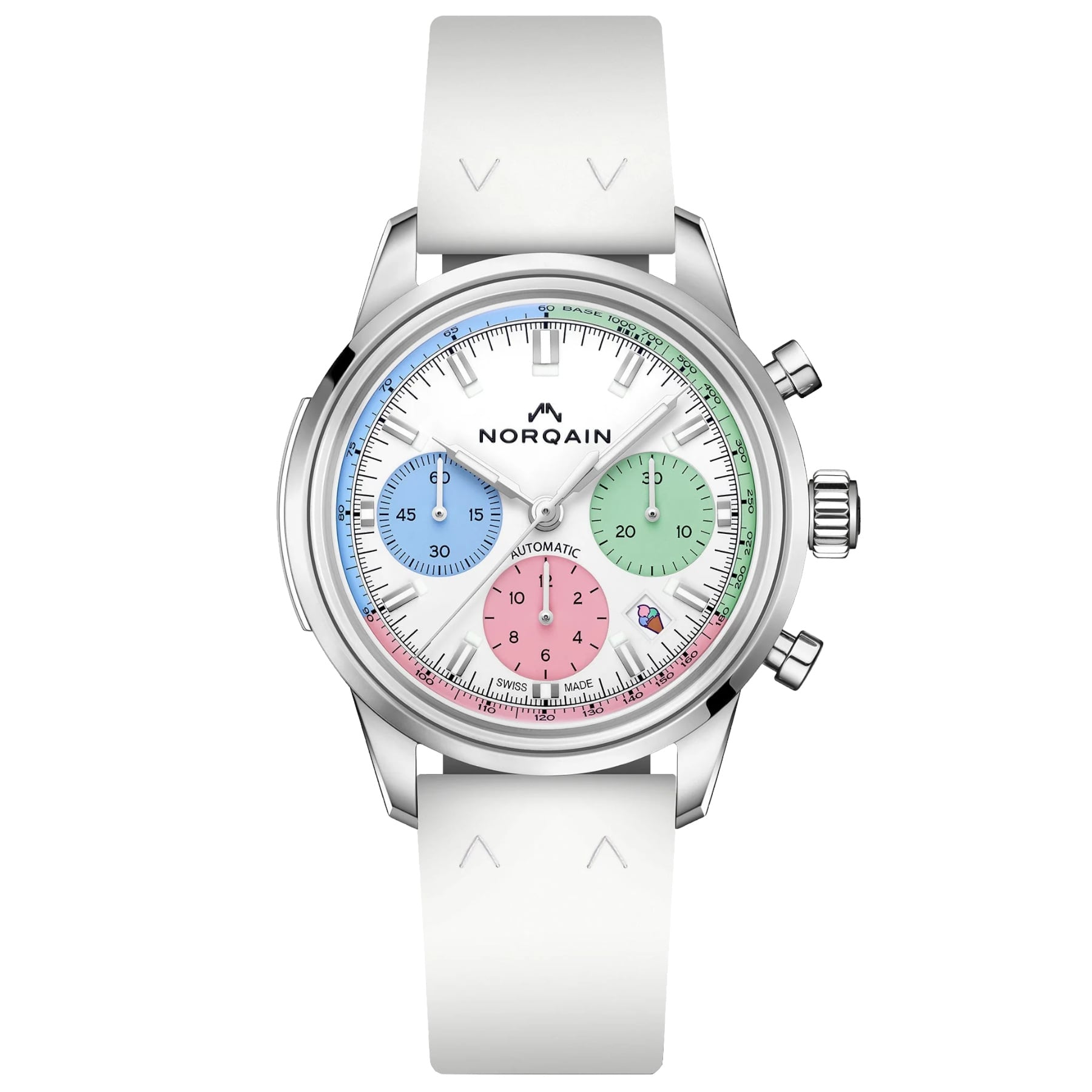 NORQAIN Freedom Chrono Enjoy Life "Ice Cream" 40mm N2201.19S01.C01.R02