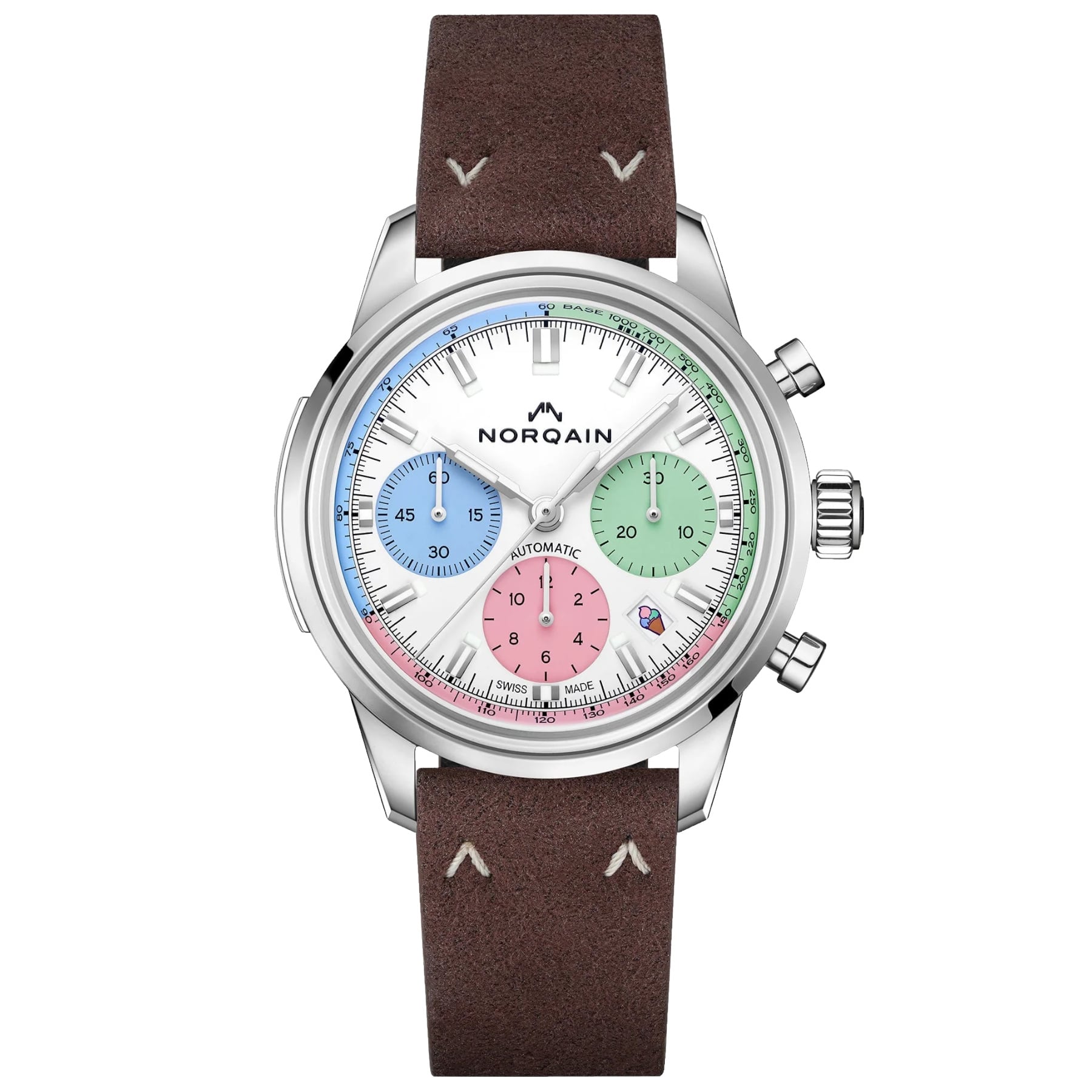 NORQAIN Freedom Chrono Enjoy Life "Ice Cream" 40mm N2201.19S01.C01.L02