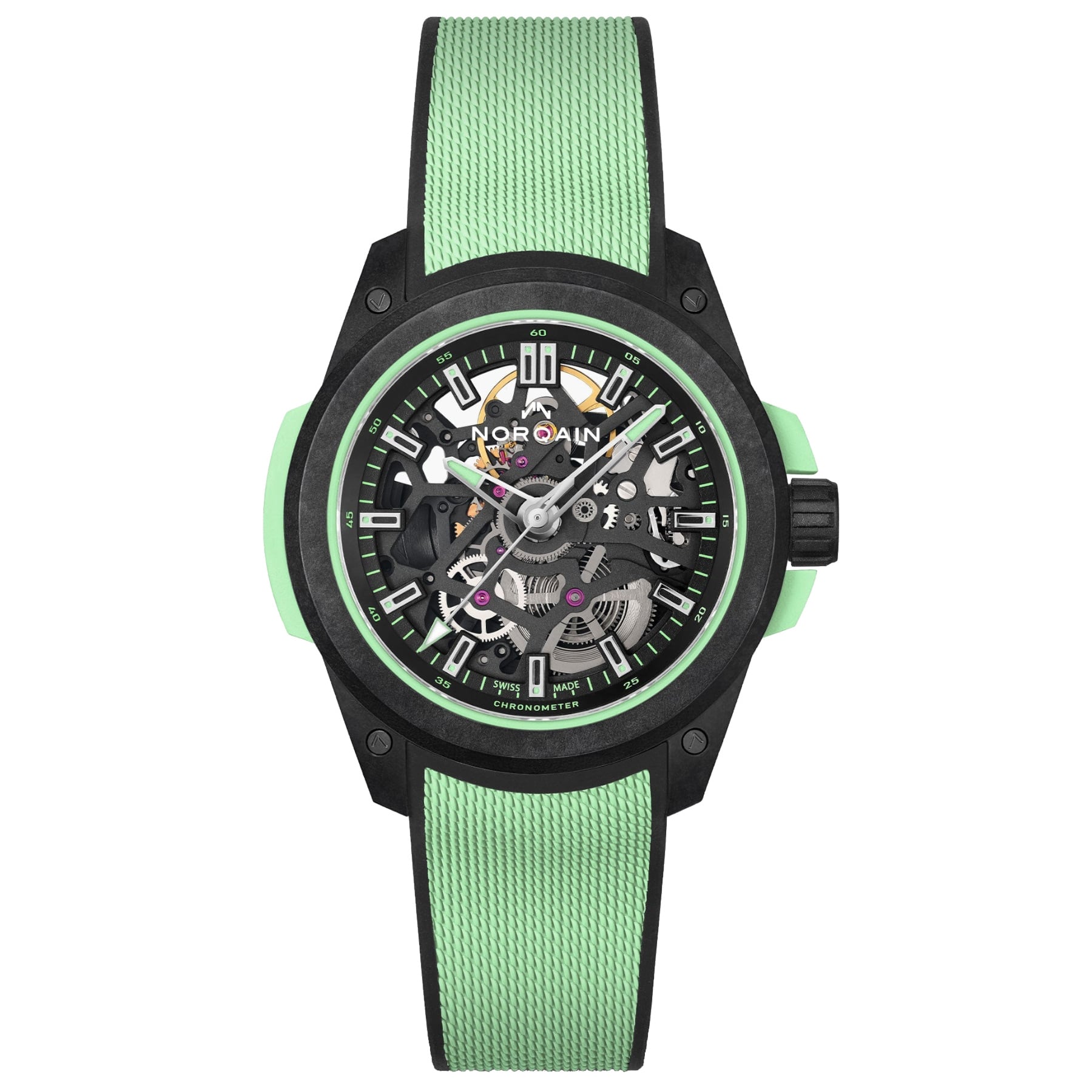 NORQAIN Wild One Skeleton Limited Edition 39mm N3001.07Q03.B01.R03