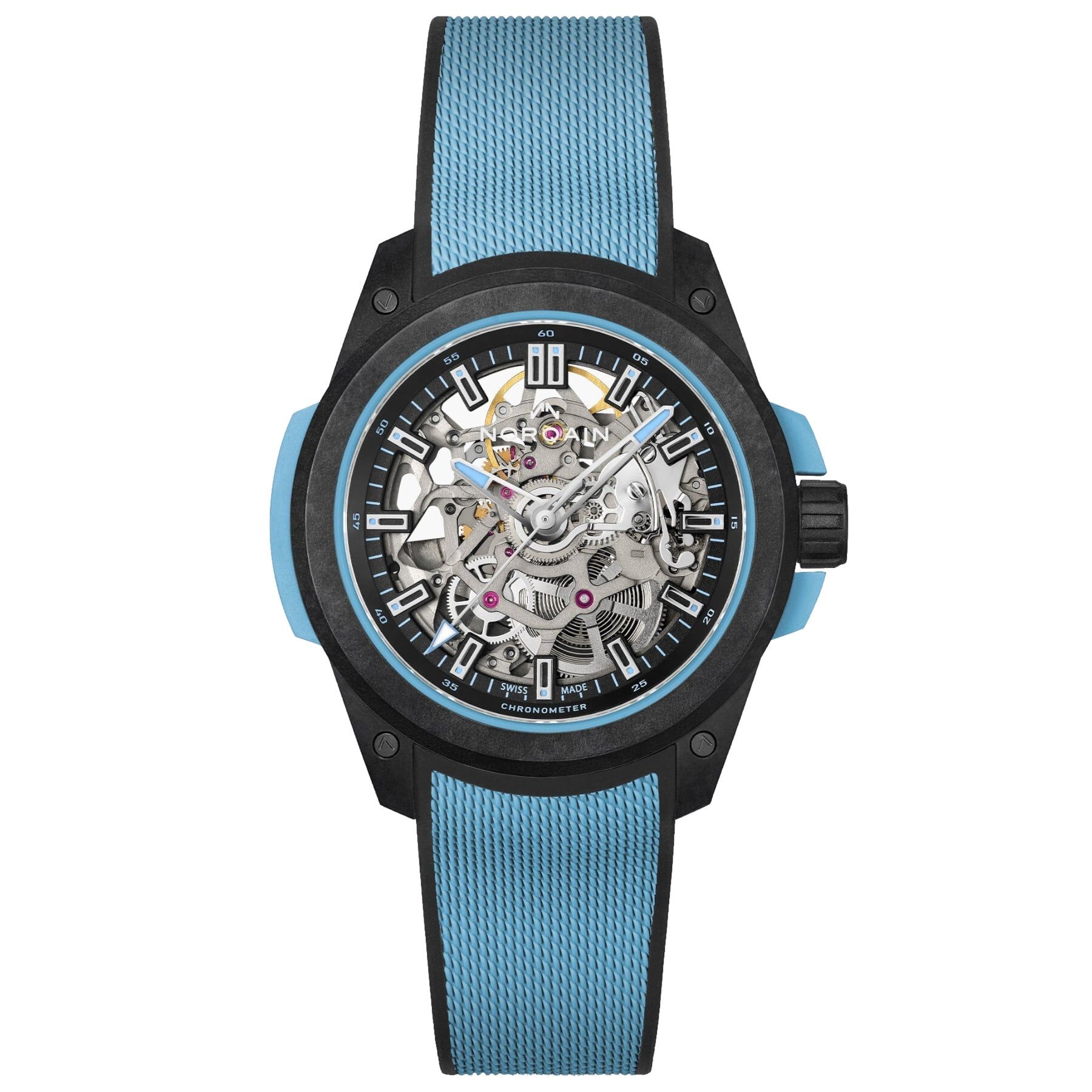 NORQAIN Wild One Skeleton 39mm N3001.07Q02.B02.R03