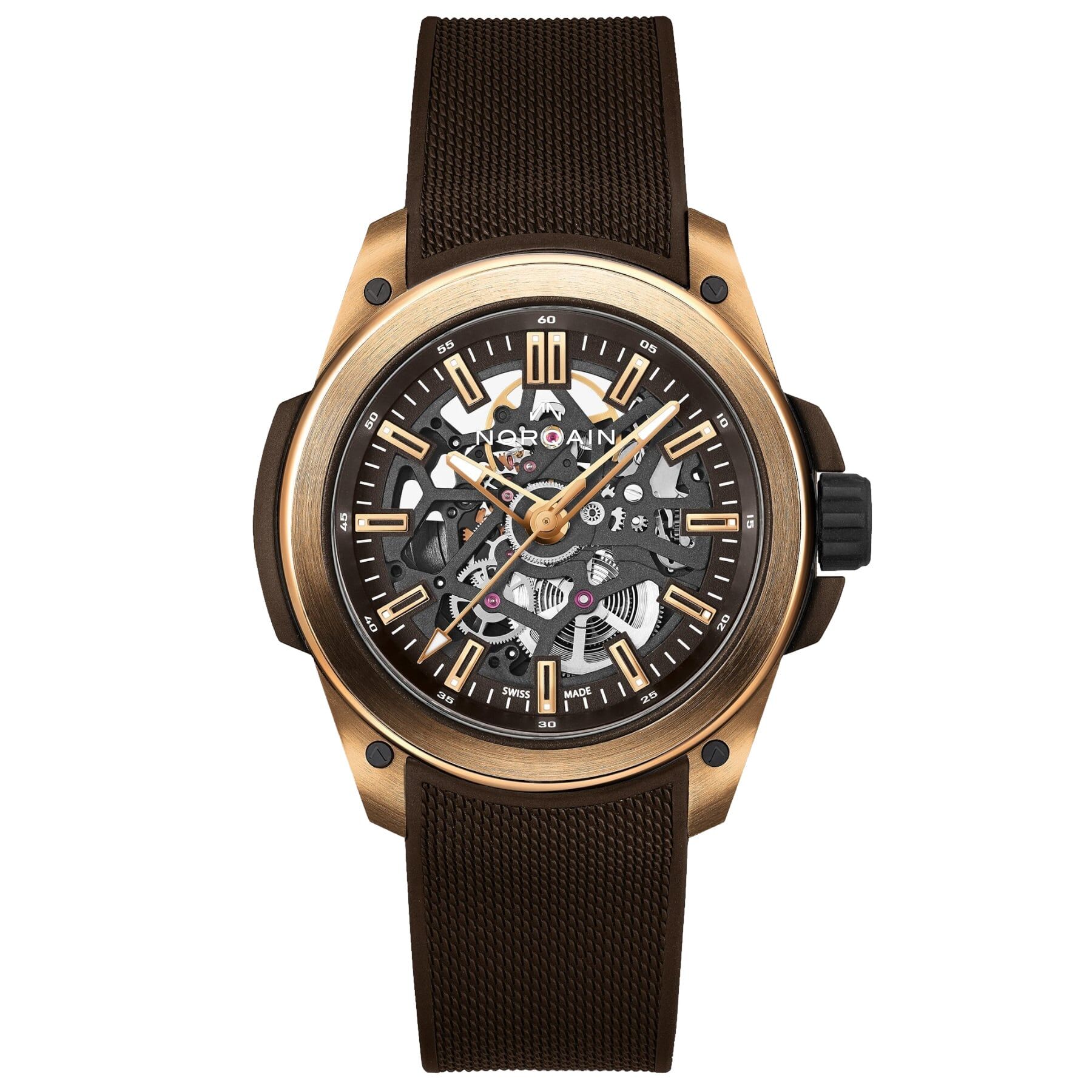 NORQAIN Wild One Skeleton Red Gold N3000.07G04.N01.R01